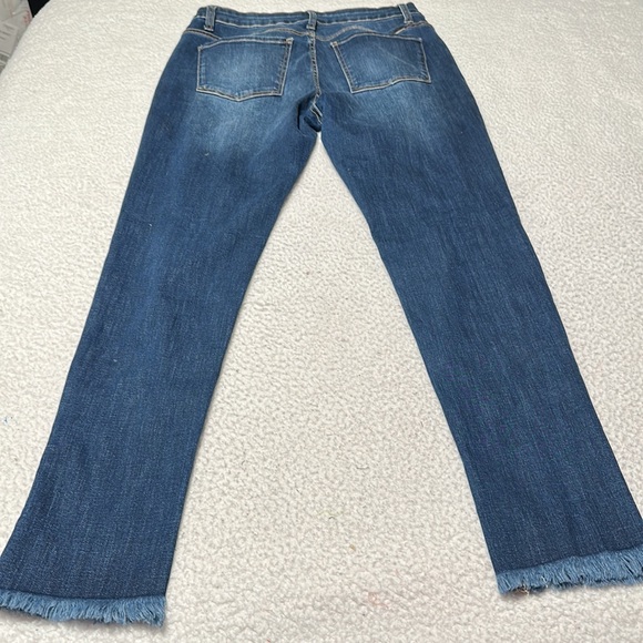 Kancan Skinny Fit Jeans with Pearls, EUC (Looks New), Size 11 (29) - Picture 9 of 12